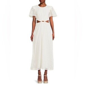 Karl Lagerfeld Eyelet Dress